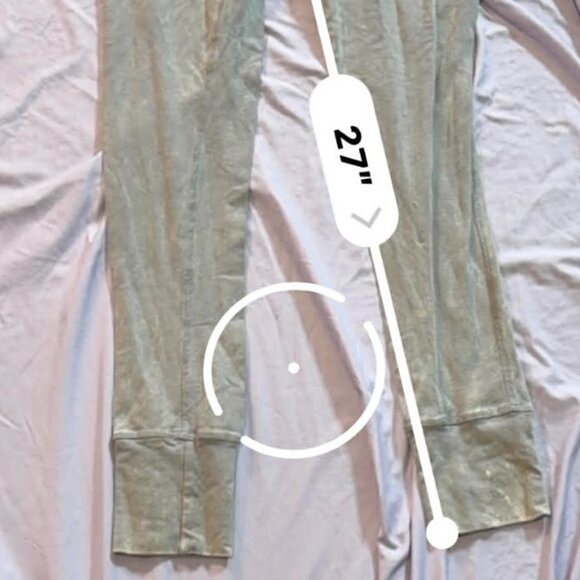 FOUR pairs of Dip Brand Leggings (Grey, Mauve, Green, Black) MEDIUM - Picture 10 of 12